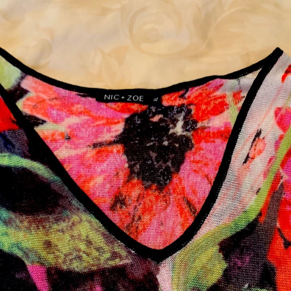 Nic and Zoe Asymmetrical linen Sweater - Picture 3 of 4